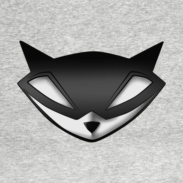 Black Sly Cooper Symbol by PocketLocket